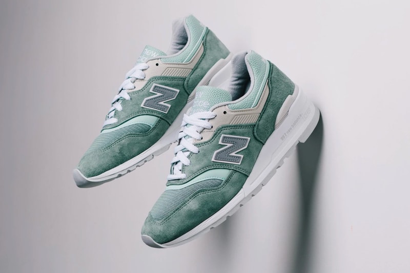 New Balance M997SOB Mint White sneakers runners trainers footwear shoes kicks spring summer 2020 collection capsule Fearlessly Independent Since 1906 Arch Support Company