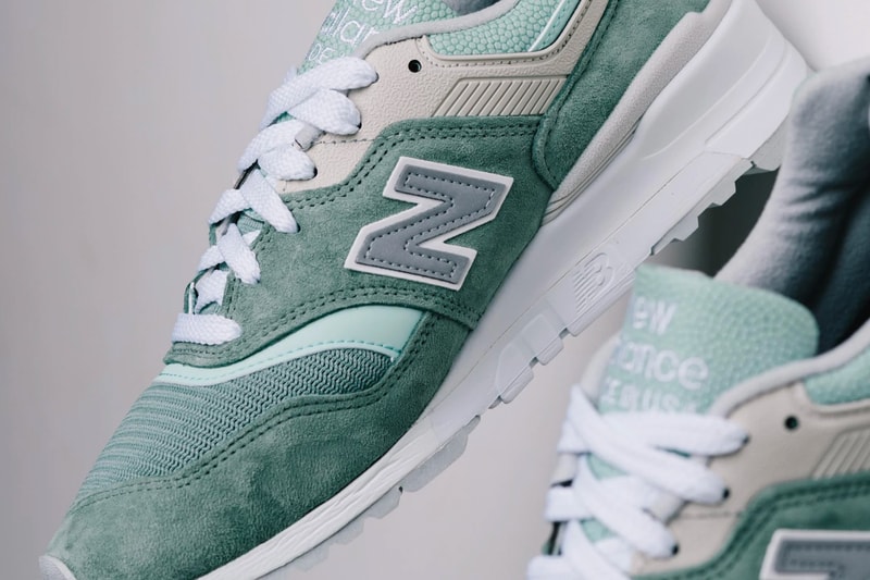 New Balance M997SOB Mint White sneakers runners trainers footwear shoes kicks spring summer 2020 collection capsule Fearlessly Independent Since 1906 Arch Support Company