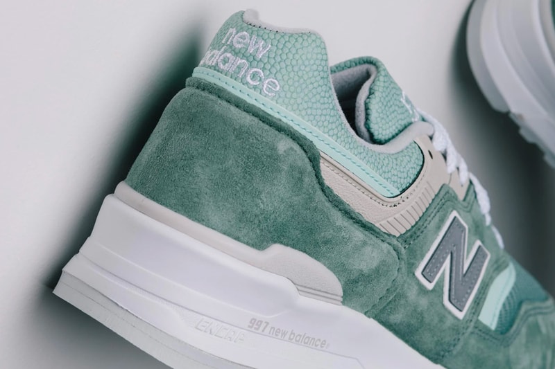 New Balance M997SOB Mint White sneakers runners trainers footwear shoes kicks spring summer 2020 collection capsule Fearlessly Independent Since 1906 Arch Support Company