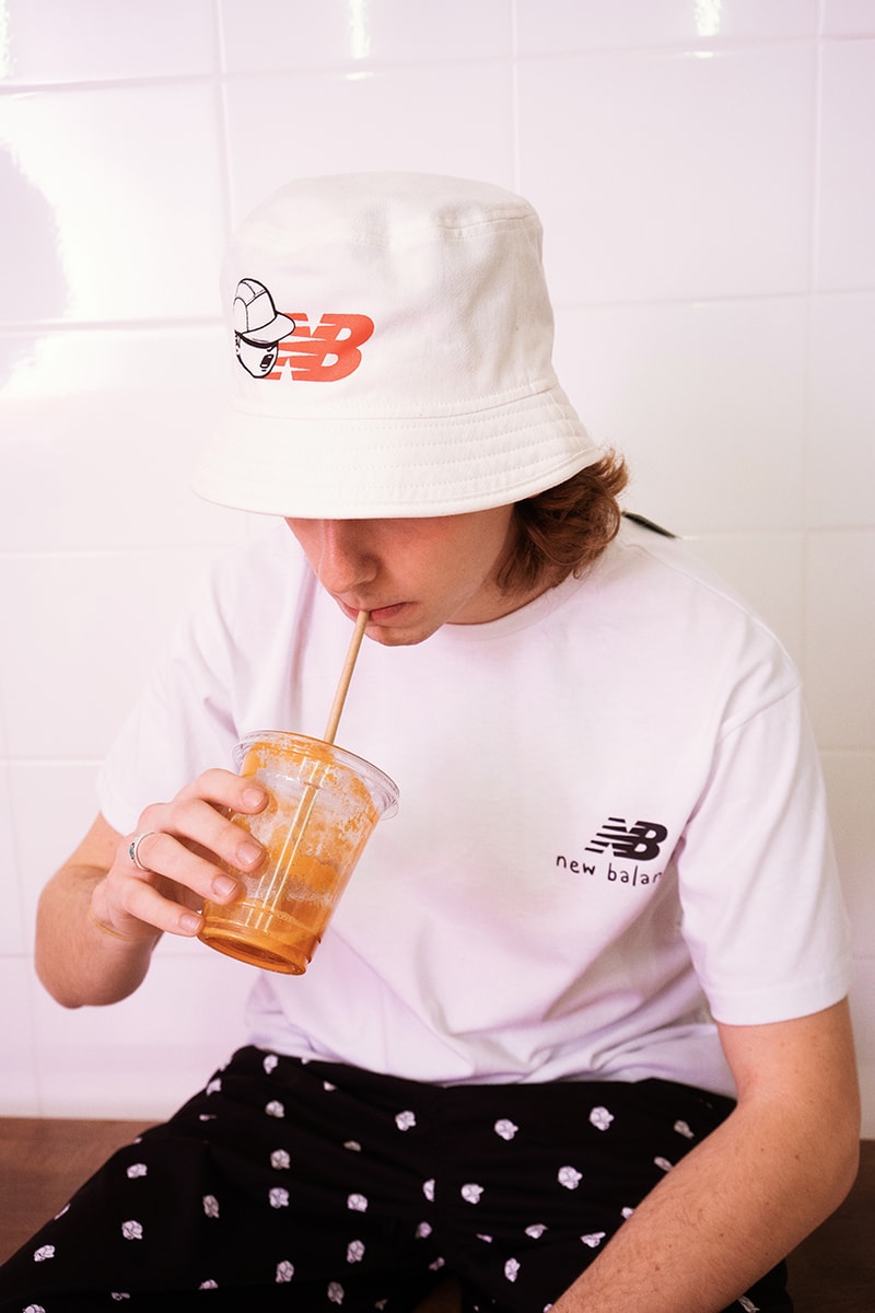 Paperboy Paris New Balance 801 Project Greenhouse Foot Locker Tuna Tataki Sandwich Coffee Latte Ginger Lemonade release information buy cop purchase pop up store new york