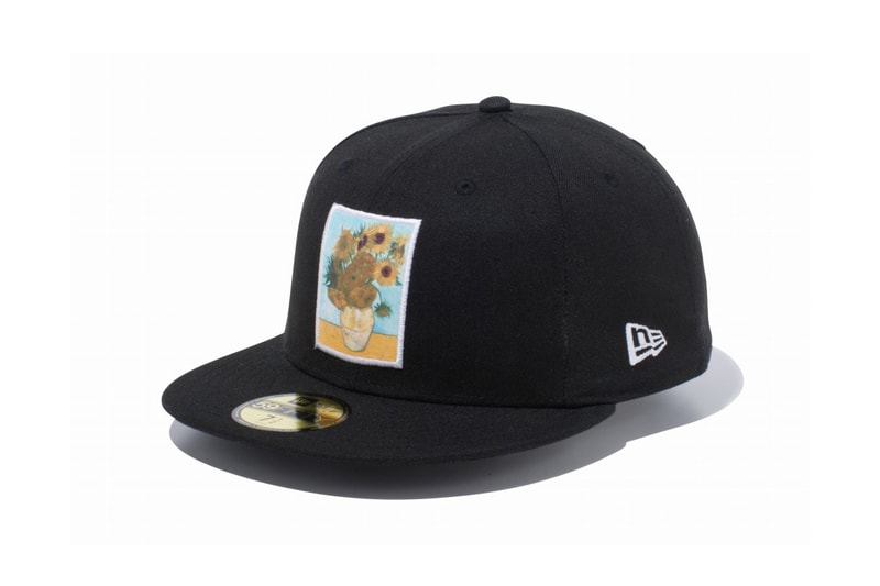 New Era Vincent van Gogh & Claude Monet 59FIFTY 9THIRTY Cap Collection 'Sunflowers' 'Starry Night' Blooming Flowers 'Water Lilies' 'La Japonoise' Paintings Embroidered Artist Signatures japan