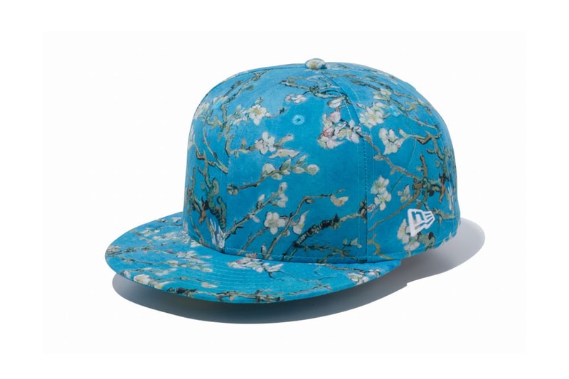 New Era Vincent van Gogh & Claude Monet 59FIFTY 9THIRTY Cap Collection 'Sunflowers' 'Starry Night' Blooming Flowers 'Water Lilies' 'La Japonoise' Paintings Embroidered Artist Signatures japan