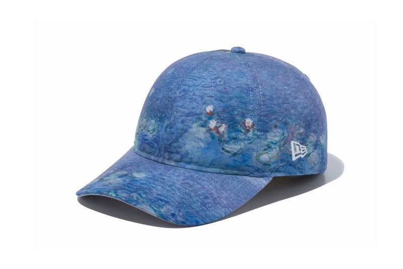 New Era Vincent van Gogh & Claude Monet 59FIFTY 9THIRTY Cap Collection 'Sunflowers' 'Starry Night' Blooming Flowers 'Water Lilies' 'La Japonoise' Paintings Embroidered Artist Signatures japan