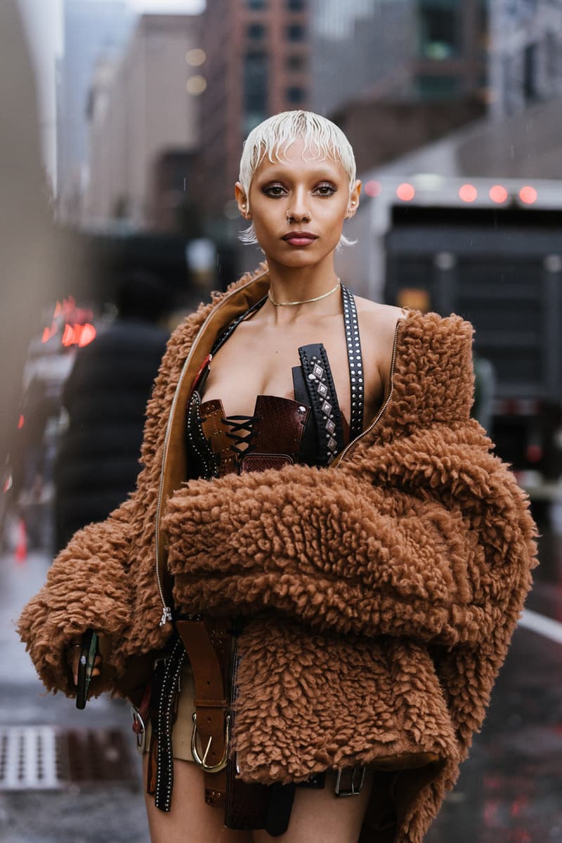New York Fashion Week Men's Fall/Winter 2020 Street Style Menswear Footwear Womenswear Looks Sneakers Outerwear Undercover x Supreme Louis Vuitton Virgil Abloh Off-White x Nike Tom Sachs Mars Yard Dior Kim Jones Scarr's Pizza AF1