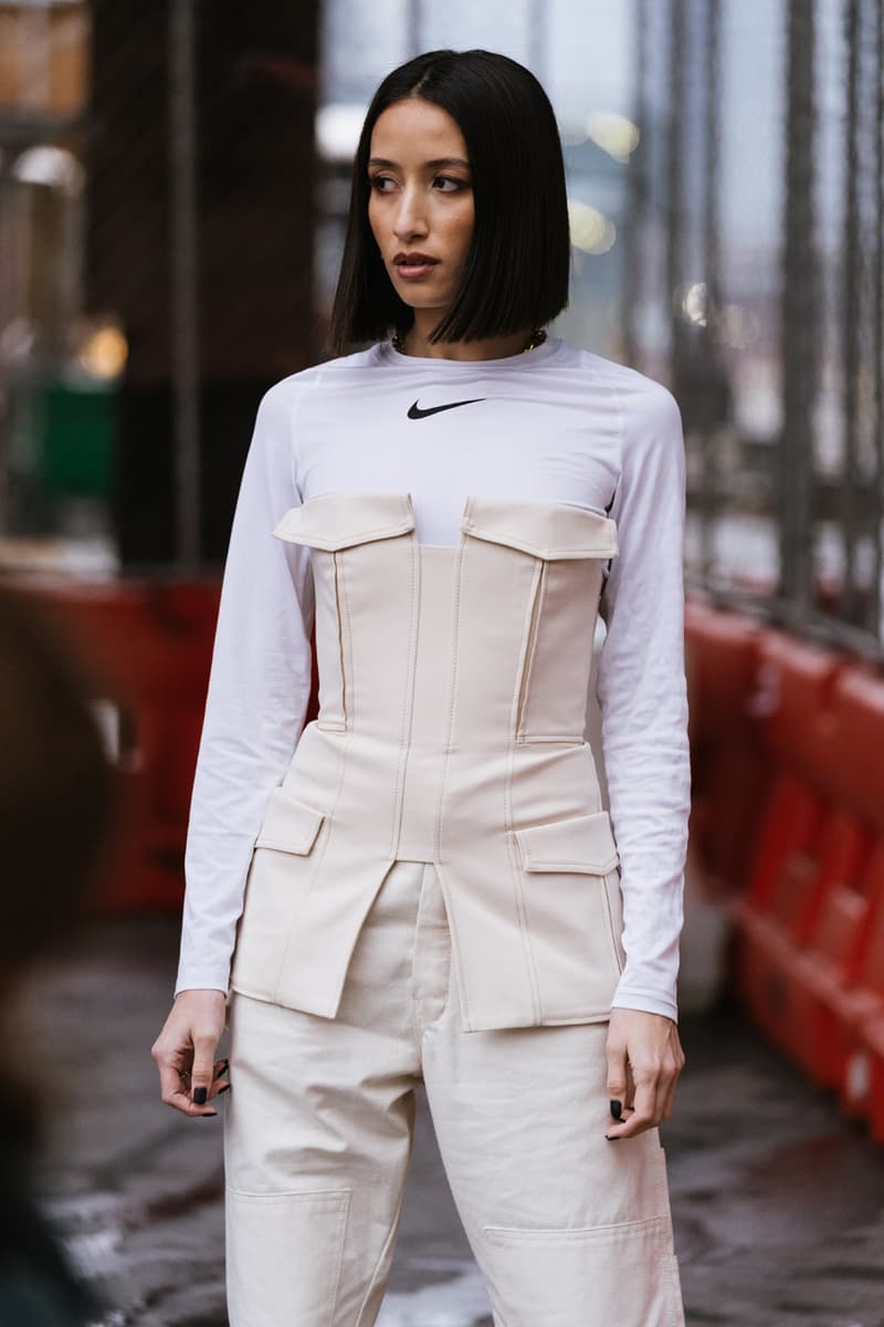 New York Fashion Week Men's Fall/Winter 2020 Street Style Menswear Footwear Womenswear Looks Sneakers Outerwear Undercover x Supreme Louis Vuitton Virgil Abloh Off-White x Nike Tom Sachs Mars Yard Dior Kim Jones Scarr's Pizza AF1
