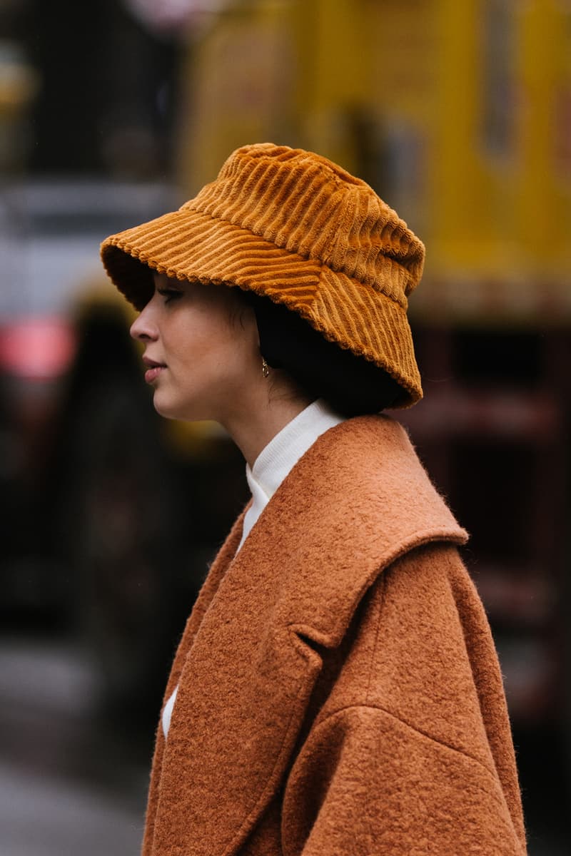 New York Fashion Week Men's Fall/Winter 2020 Street Style Menswear Footwear Womenswear Looks Sneakers Outerwear Undercover x Supreme Louis Vuitton Virgil Abloh Off-White x Nike Tom Sachs Mars Yard Dior Kim Jones Scarr's Pizza AF1
