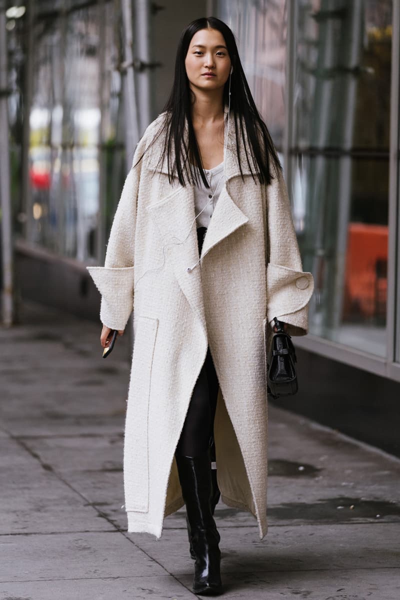 New York Fashion Week Men's Fall/Winter 2020 Street Style Menswear Footwear Womenswear Looks Sneakers Outerwear Undercover x Supreme Louis Vuitton Virgil Abloh Off-White x Nike Tom Sachs Mars Yard Dior Kim Jones Scarr's Pizza AF1