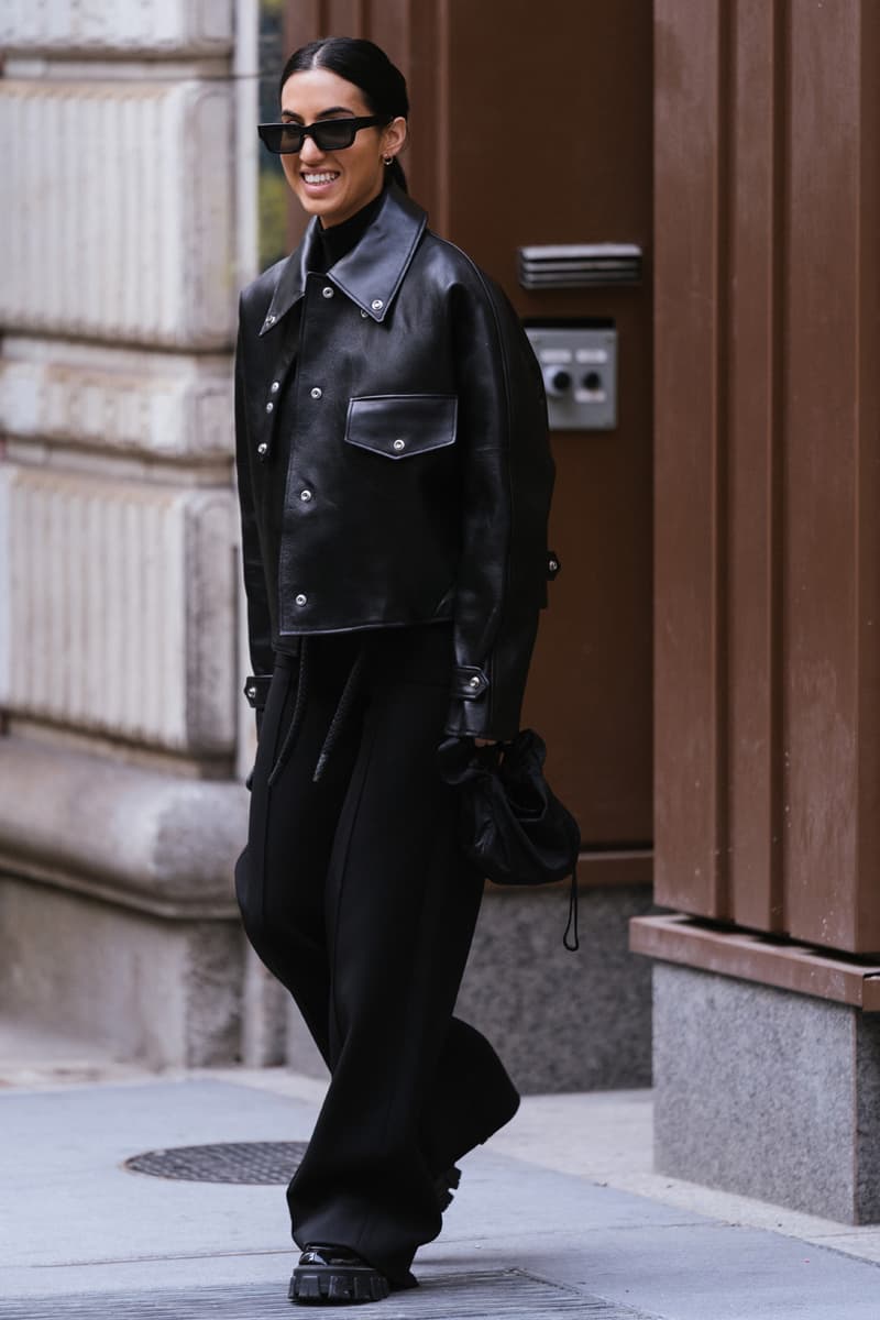 New York Fashion Week Men's Fall/Winter 2020 Street Style Menswear Footwear Womenswear Looks Sneakers Outerwear Undercover x Supreme Louis Vuitton Virgil Abloh Off-White x Nike Tom Sachs Mars Yard Dior Kim Jones Scarr's Pizza AF1