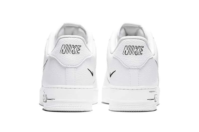 nike sportswear air force 1 low blazer mid sketch white black platinum tint CW7580 CW7581 101 release date info photos price