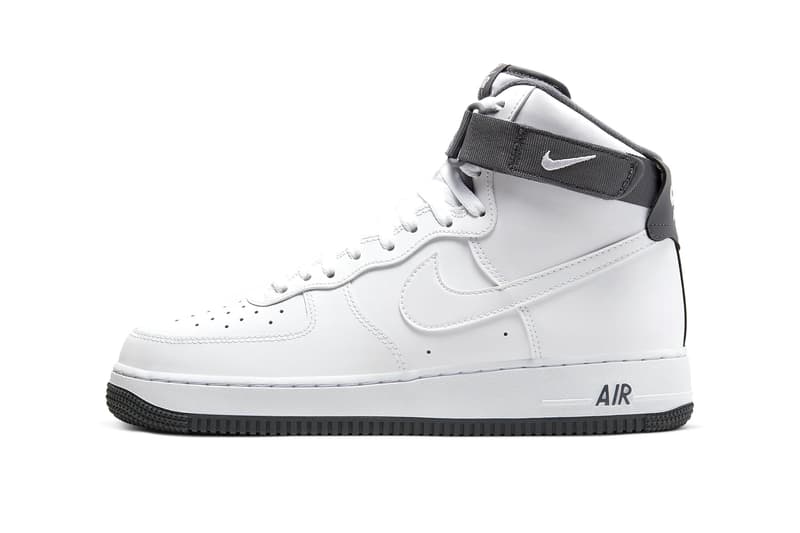 Nike Air Force 1 High 07 Lv8 2 White Dark Gray Hypebeast
