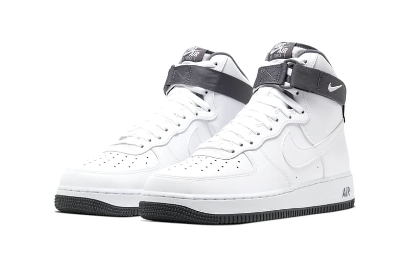 Nike Air Force 1 High 07 Lv8 2 White Dark Gray Hypebeast
