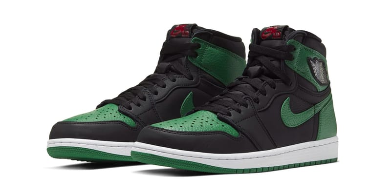 grade school jordan 1 pine green