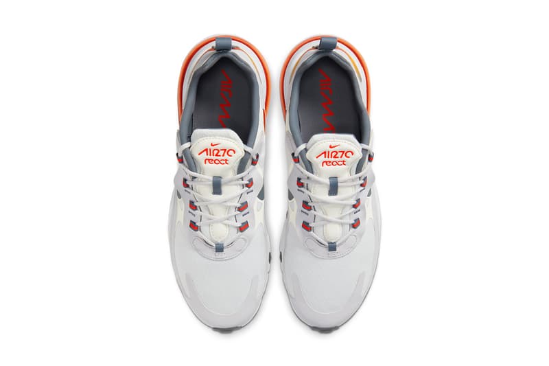 nike air max 98 270 react 200 metallic gradient CD0132 002 vast grey team orange smoke summit white AT8507 CD6615 100 magma release date info photos price 