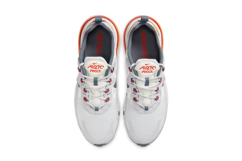 nike air max 98 270 react 200 metallic gradient CD0132 002 vast grey team orange smoke summit white AT8507 CD6615 100 magma release date info photos price