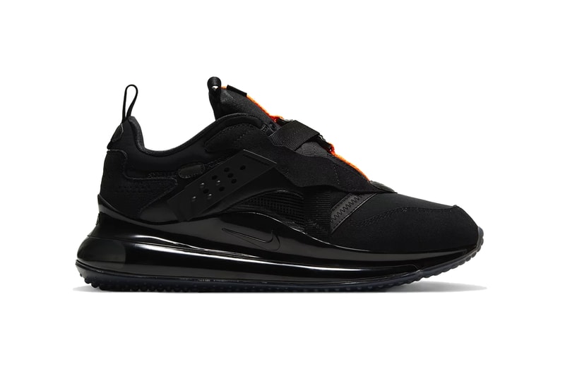 nike air max 720 obj slip black total orange team orange da4155 001 800 cleveland browns release date info photos price