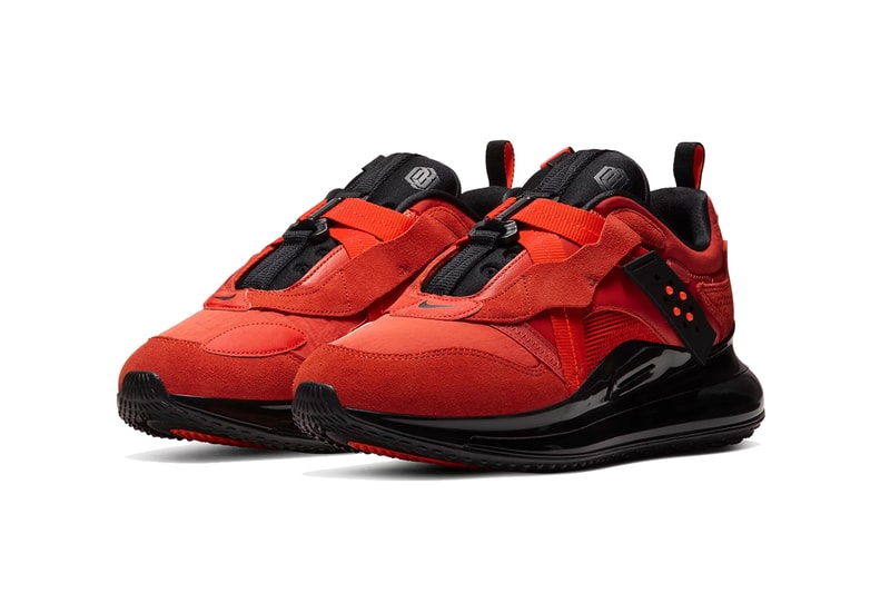 nike air max 720 obj slip black total orange team orange da4155 001 800 cleveland browns release date info photos price