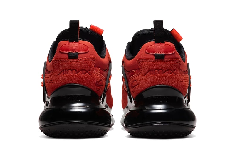 nike air max 720 obj slip black total orange team orange da4155 001 800 cleveland browns release date info photos price