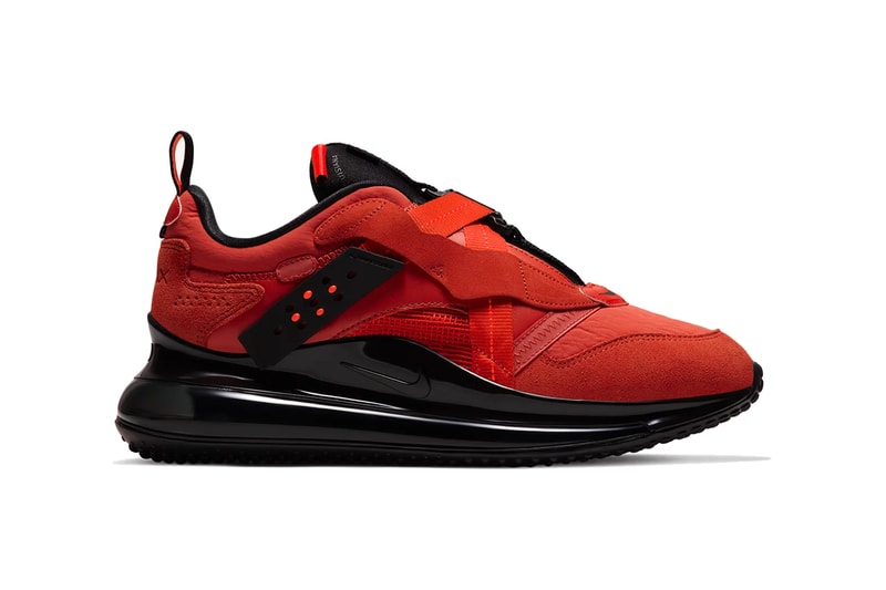 nike air max 720 obj slip black total orange team orange da4155 001 800 cleveland browns release date info photos price