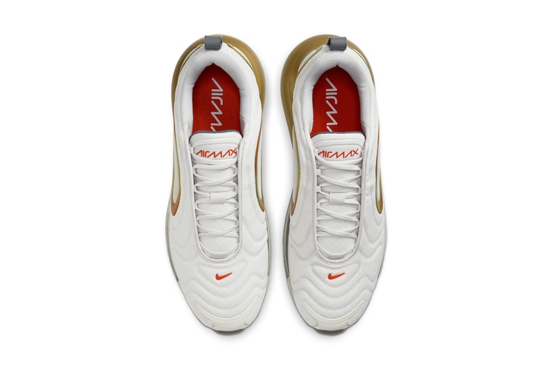 nike air max 720 summit white team orange smoke grey burst CI3870 100 release date info photos price