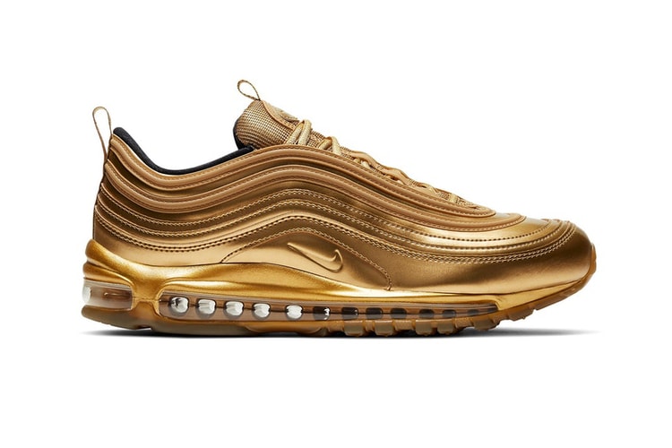 Nike Unveils the Air Max 97 "Gold Medal" Ahead of 2020 Olympics