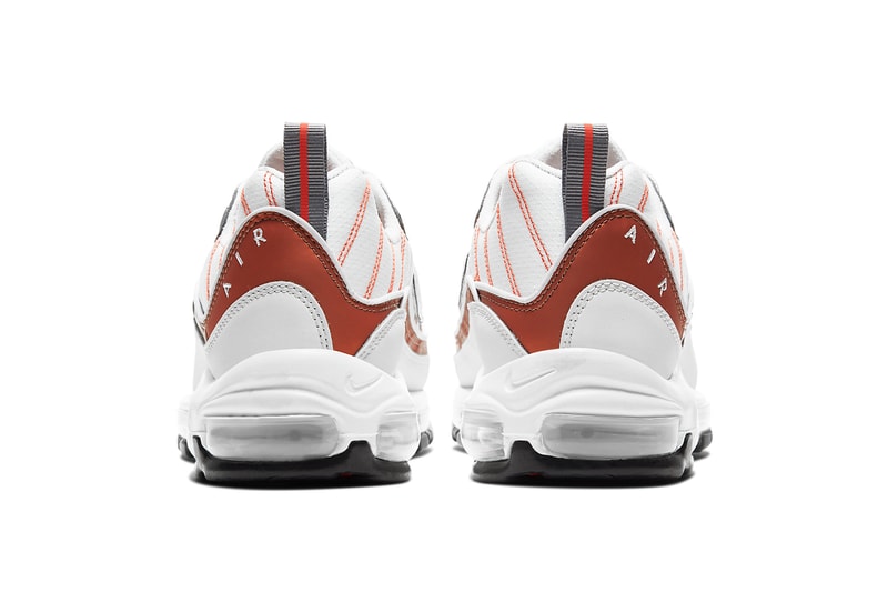 nike air max 98 270 react 200 metallic gradient CD0132 002 vast grey team orange smoke summit white AT8507 CD6615 100 magma release date info photos price 