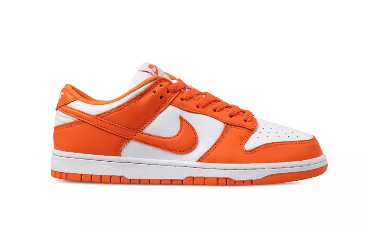 nike dunk low sp syracuse white orange be true to your school CU1726 101 release date info photos price