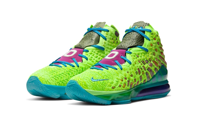 Nike LeBron 17 mr Swackhammer Release CV8075-300 space jam monstars nba all star weekend game basketball