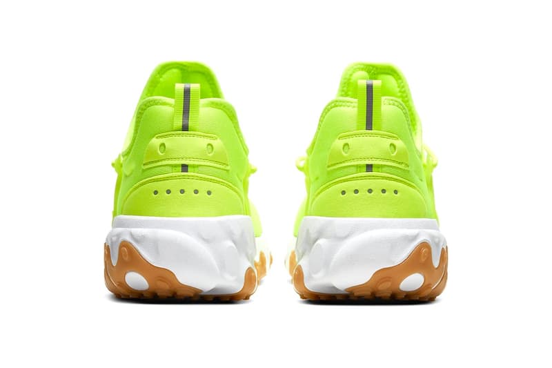 nike react presto volt colorway release sneakers shoes AV2605-702 neon running winter summer heat