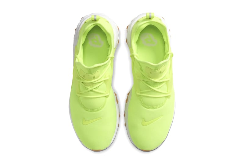 lime green nike presto