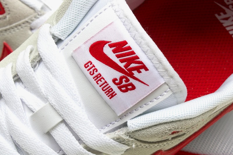 nike sb gts return air max 1 sport red pure platinum black grey white release date info photos price