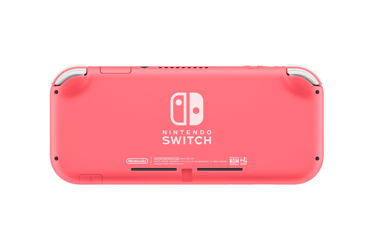 Nintendo Switch Lite Console Coral Used from Japan