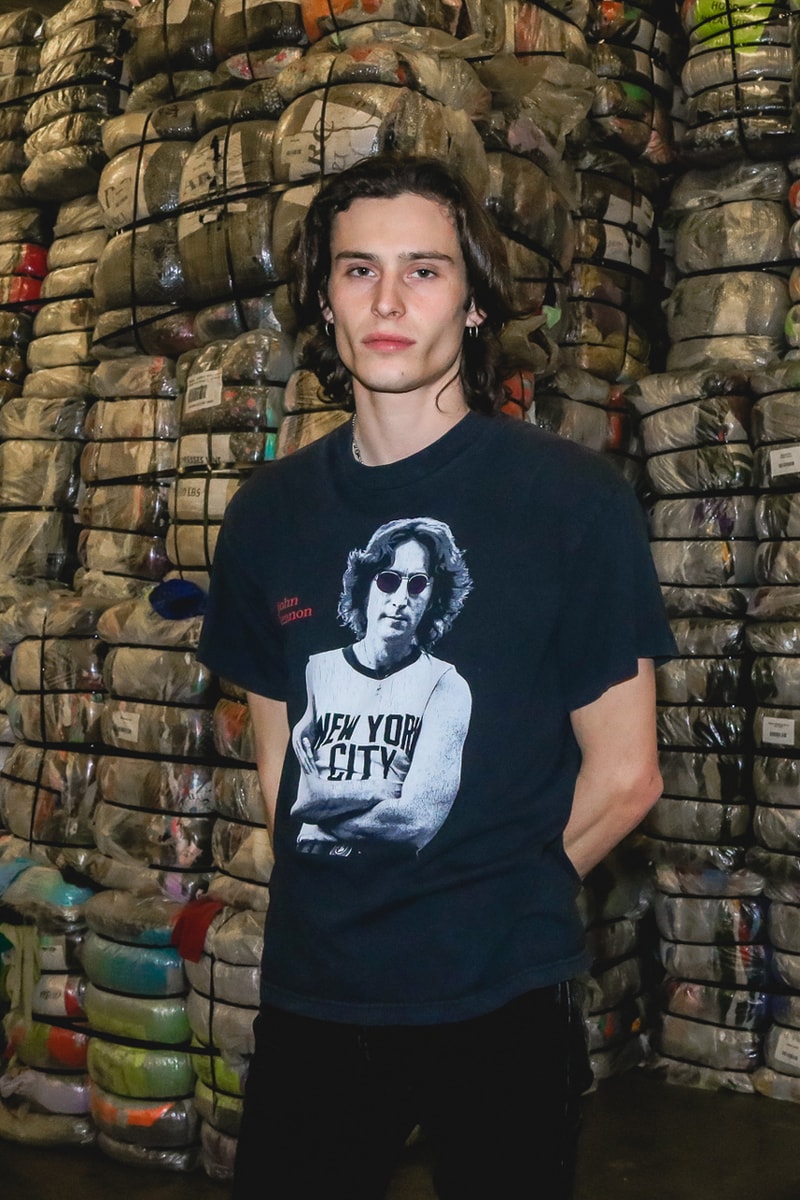NOT APPLICABLE "Happy New Decade" Collection Lookbook Vintage T-shirts Betty Boop The Rolling Stones Apple Windows 95 Friends The Beatles John Lennon 