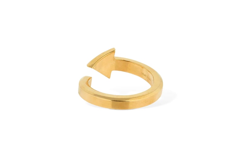 Off-White™ Arrow Logo Ring Release Gold Silver Info Buy Price Virgil Abloh
