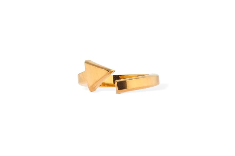 Off-White™ Arrow Logo Ring Release Gold Silver Info Buy Price Virgil Abloh