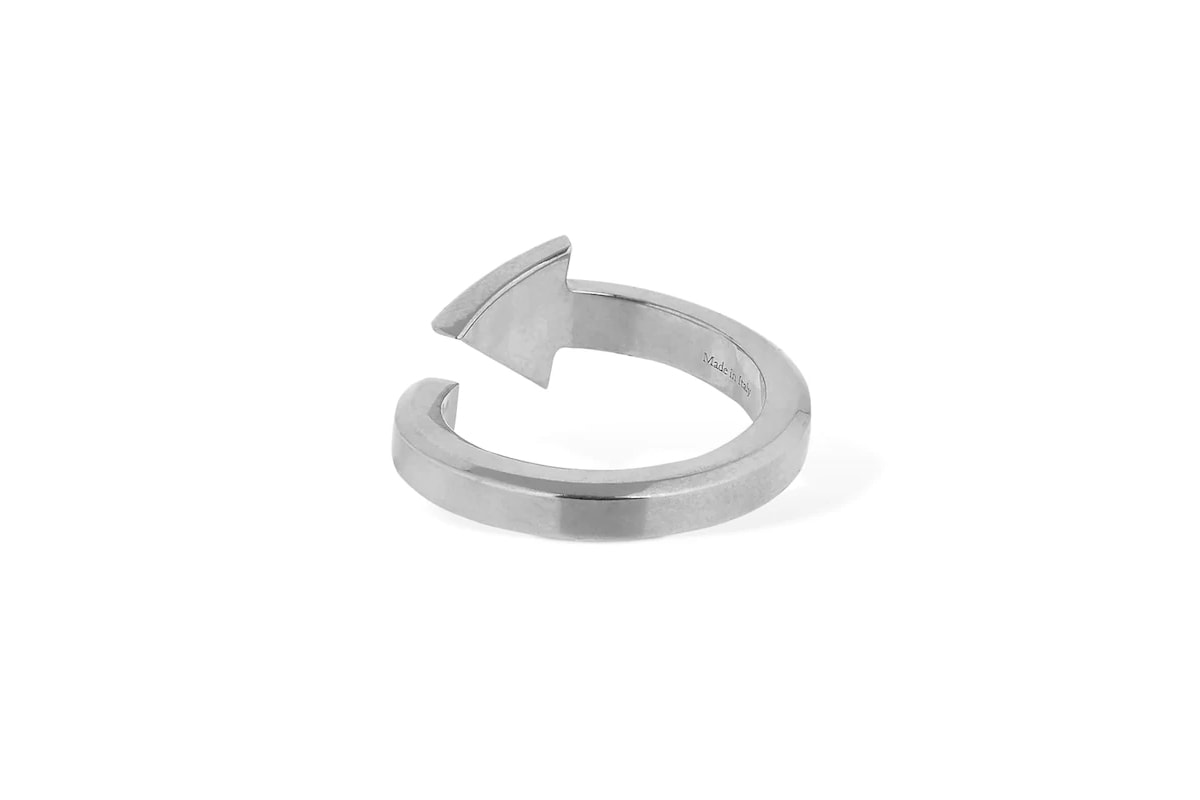 Off-White™ Arrow Logo Ring Release Gold Silver Info Buy Price Virgil Abloh