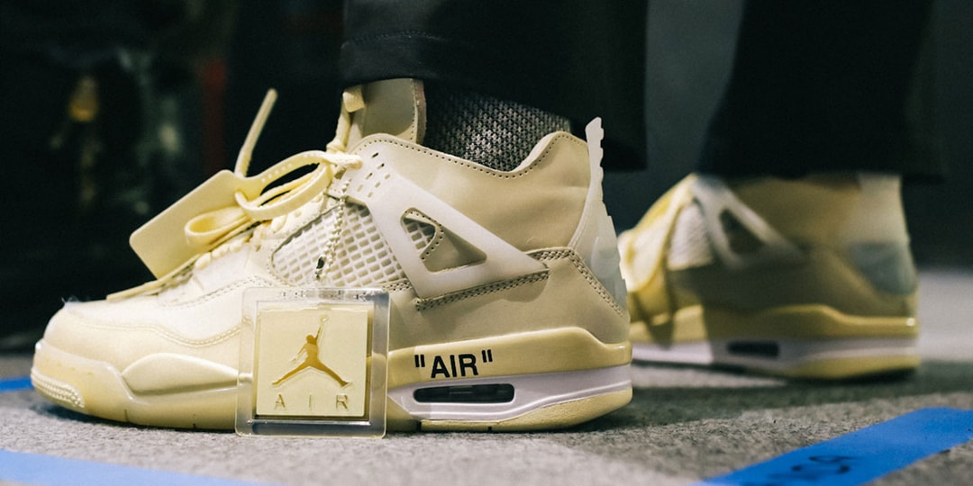 Laced Up: Virgil Abloh's Air Jordan 5 Nike Collaboration