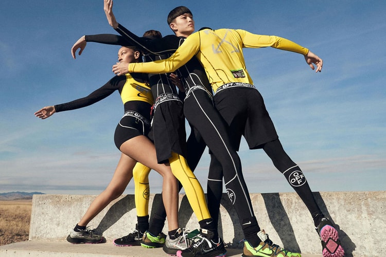 Off-White™ and Nike Unveil Graffiti-Print Training Collection