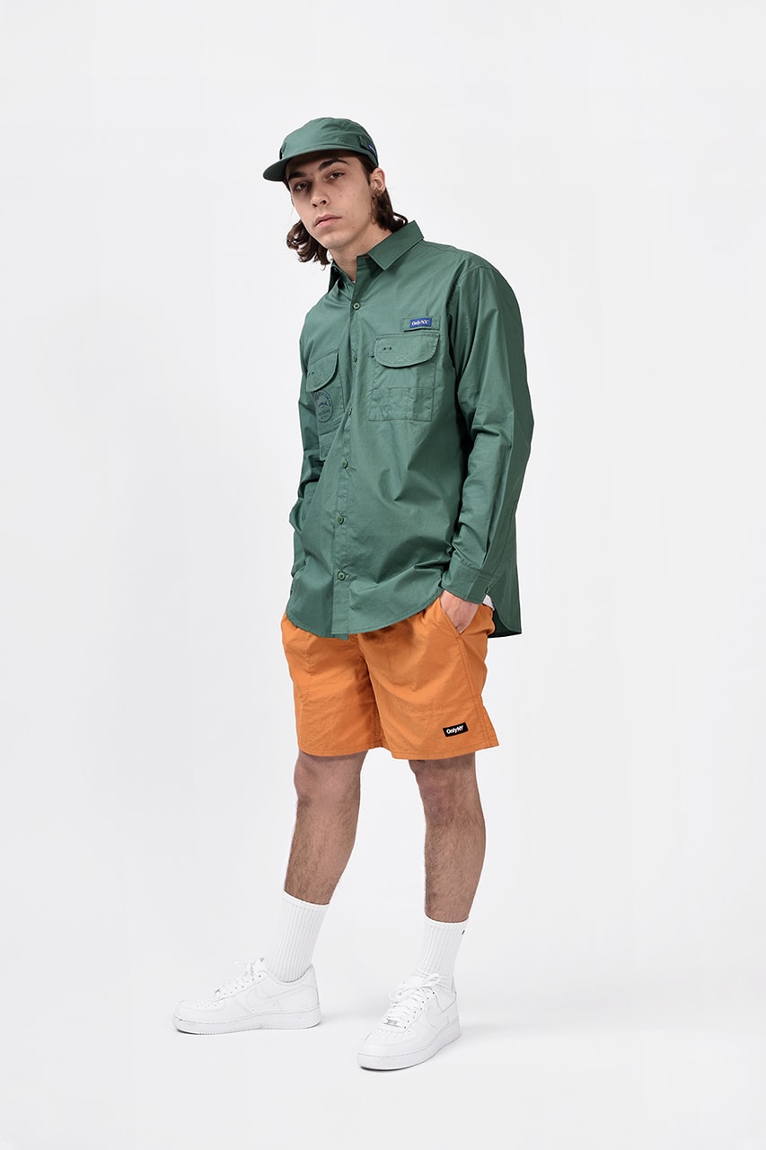 Only NY Spring Summer 2020 Collection lookbook menswear streetwear new york city t shirt sweater hoodies long sleeves baseball shirt Saltwater Guide Fly Fishing Wide Wade Corduroy Chill Shorts