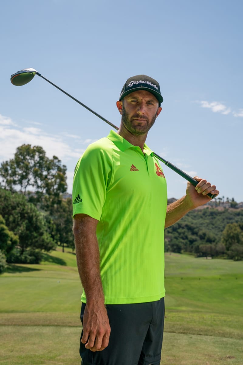 dustin johnson adidas shirts