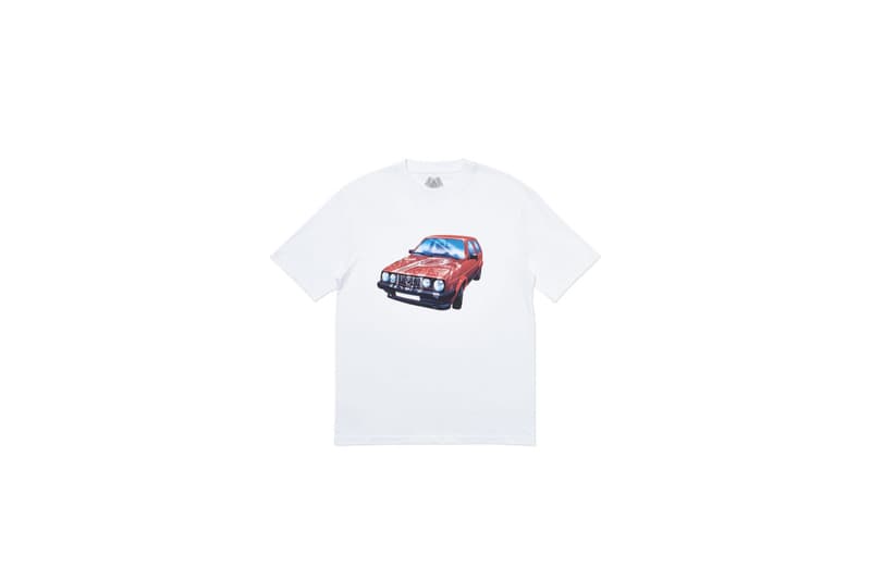 Palace Spring 2020 Tees & Shirts First Look Release Information Drop Date Closer Skateboards Skateboarding London Motorsports Graphics Logo P bold prints Volkswagen GTI