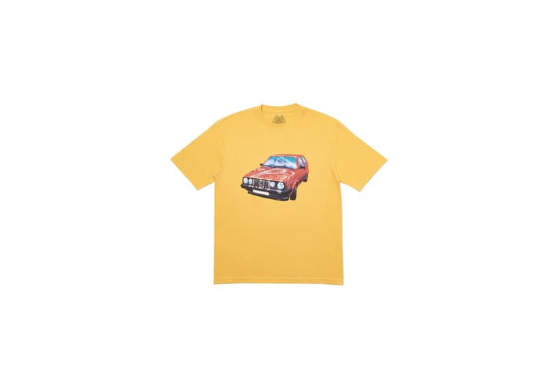 Palace Spring 2020 Tees & Shirts First Look Release Information Drop Date Closer Skateboards Skateboarding London Motorsports Graphics Logo P bold prints Volkswagen GTI