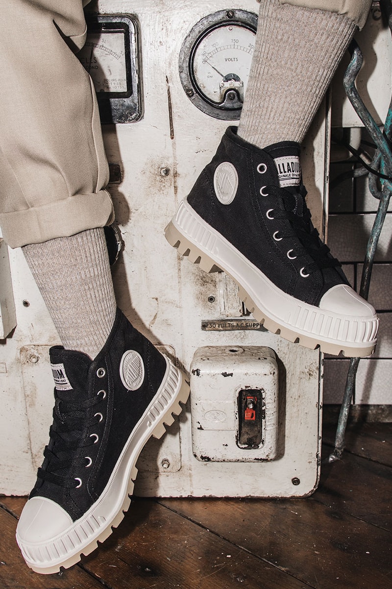 Palladium Unveils Its Innovative Shock-Absorbing Pallashock Sneaker Footwear Streetwear HYPEBEAST Fashion