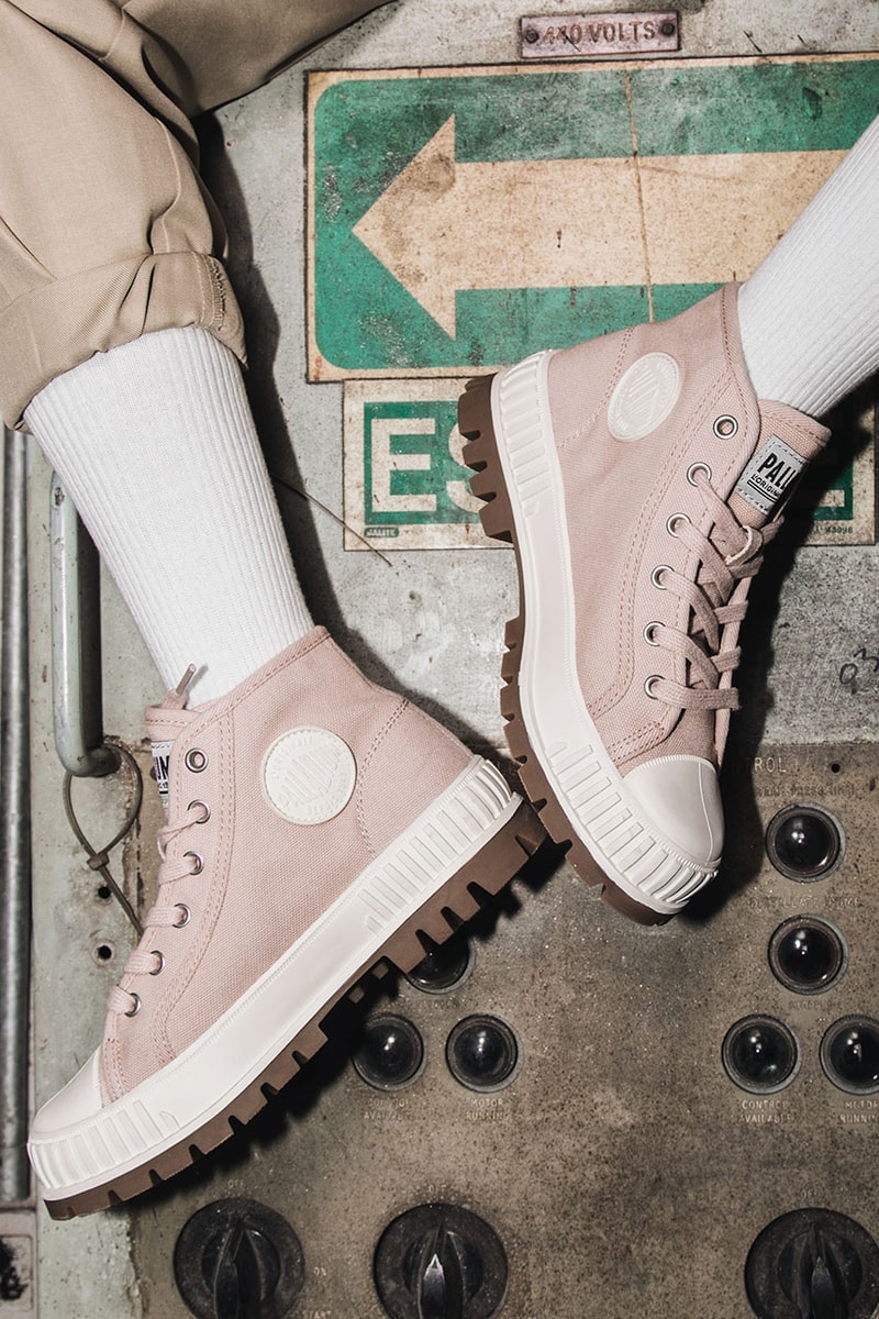Palladium Unveils Its Innovative Shock-Absorbing Pallashock Sneaker Footwear Streetwear HYPEBEAST Fashion
