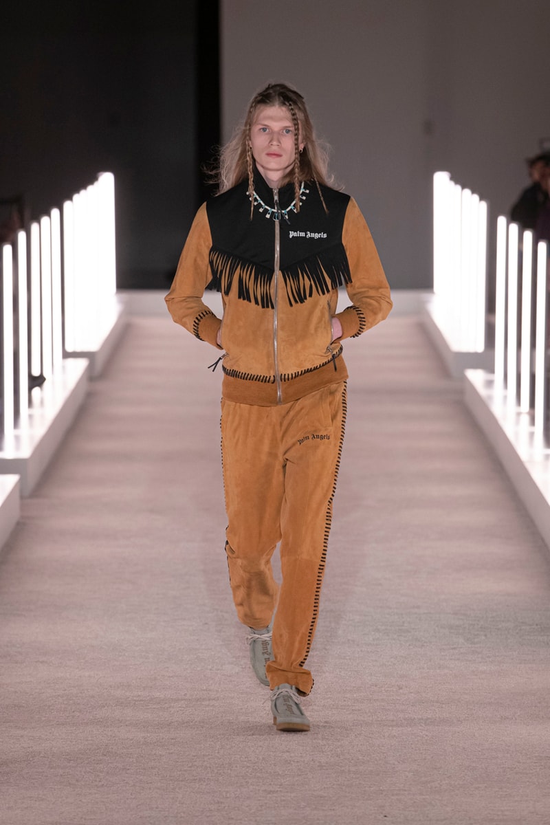 Palm Angels Fall/Winter 2020 Collection Runway fw20 Francesco Ragazzi new york fashion week mens womens nyfw