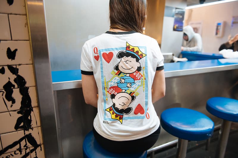 Peanuts x BAIT "Heart Breakers" Capsule Collection Lookbook First Look Charlez Schulz Charlie Brown Snoopy Woodstock Lucy Comic Book Strip Cartoon Characters 1950s Valentine's Day Gifts 2020 For Him For Her