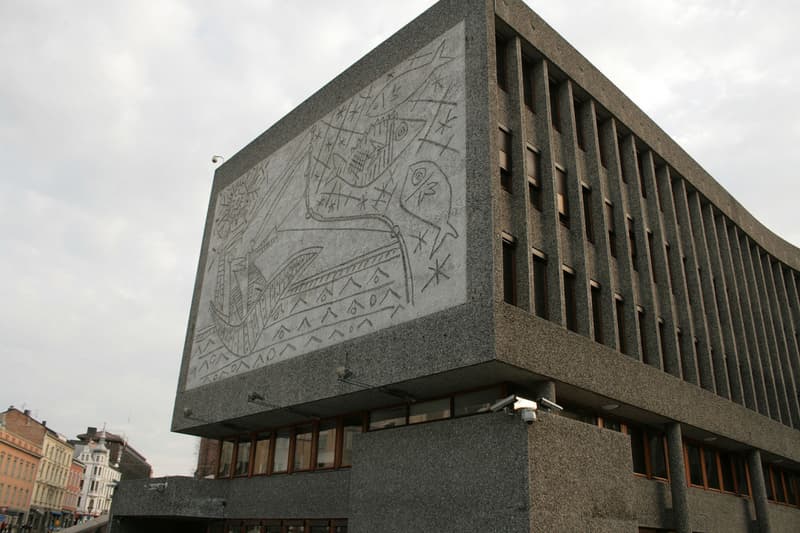 norway y block building pablo picasso concrete murals oslo 