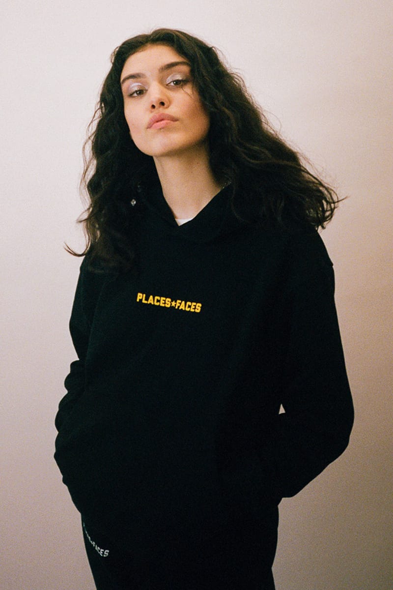 places plus faces hoodie