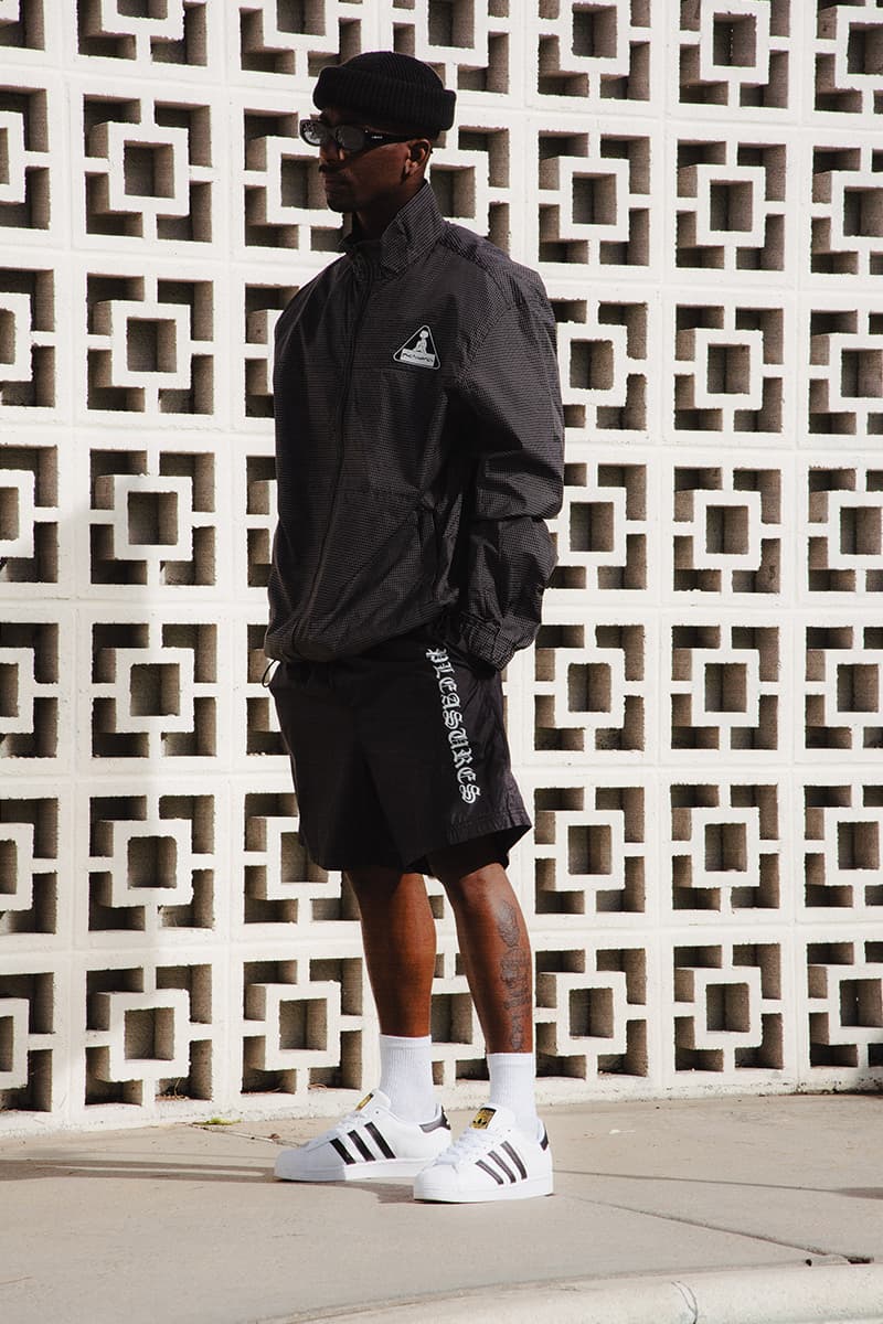 PLEASURES Spring Summer 2020 Collection Lookbook Release Info Alex James Hoodies T shirts Cap Hat Shorts Pants Trousers