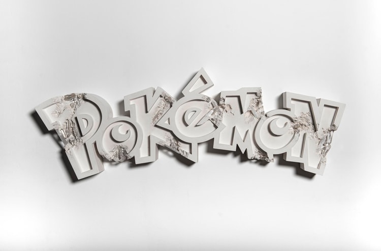 Pokémon Collaborates with Daniel Arsham on Sculptural Art Project