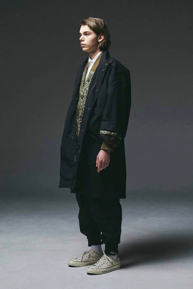 POLIQUANT Fall Winter 2020 Lookbook collection functional techwear technical deconstruction reconstruction modular jackets coats pants nylon trousers shirts sweaters menswear streetwear japanese